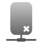 Network Hard Data Disk Off Icon 64x64 png